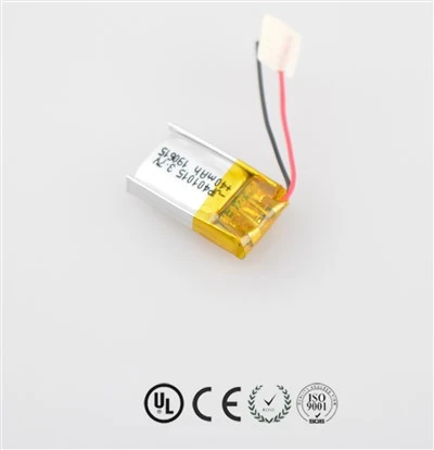 Shenzhen Battery Manufacturer Li Polymer Battery JP401015 40mah med pcb og ledning